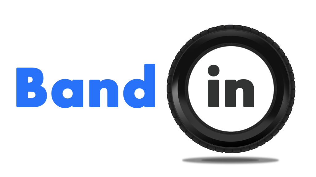 BandIn logo met schaduw